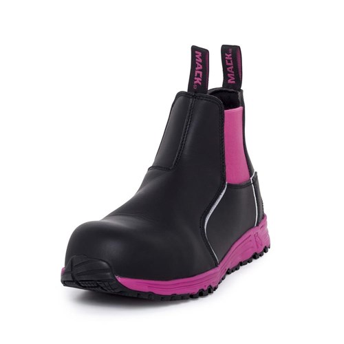 MACK FUEL BOOT LADIES BLACK/PINK US SIZE 10 